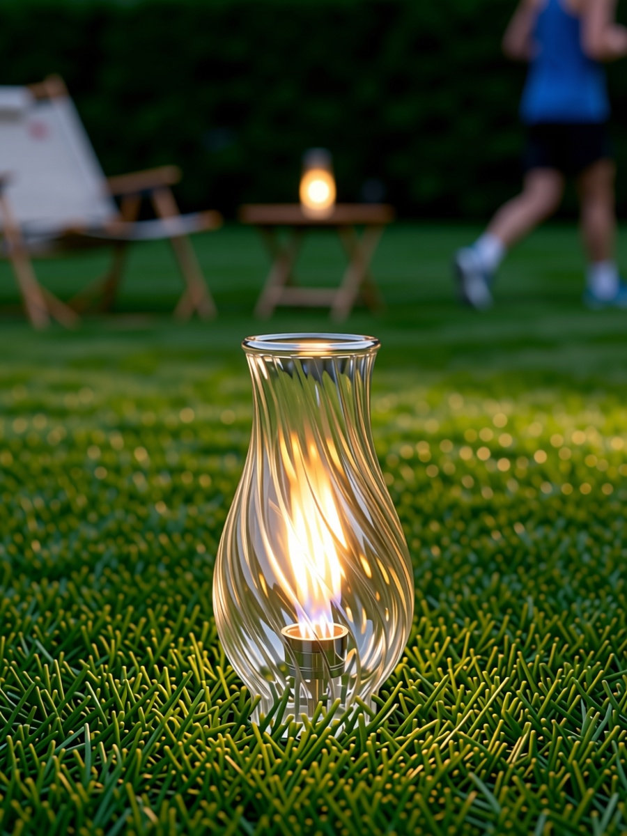 Outdoor Lighting Glass Replacement - Outdoor-Gas-Campinglampenschirm, Retro-Zeltlampenschirm, Glasabdeckung, Ersatz, tragbare Laterne