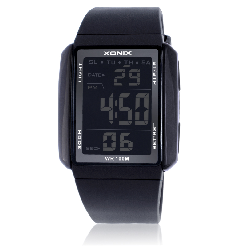 Outdoor Lighting Zones - XONIX Frauen Sport Uhren Wasserdicht 100m