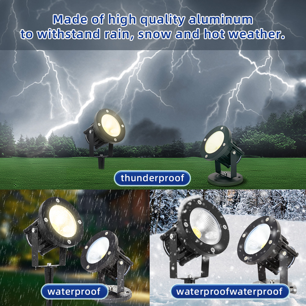 Outdoor Lighting Sconce - LED GU10 Gartenbeleuchtung Rasenlampe Außen Wasserdichte