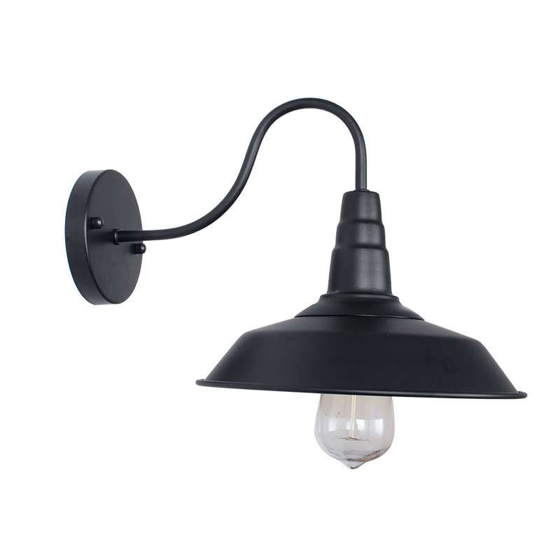 Outdoor Lighting Warehouse - Loft Retro Industriestil Außenwandleuchte Schmiedeeisen Korridor