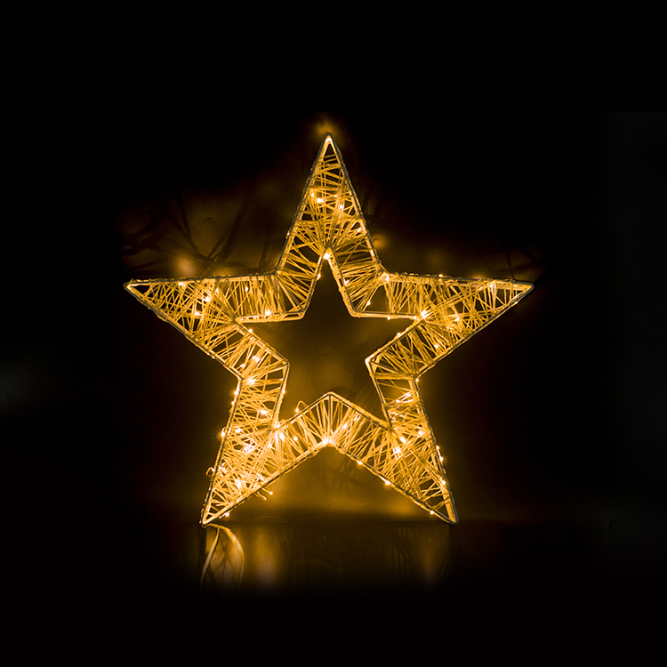 Outdoor Lighting For Christmas - LED Fünfzackiger Stern Außenbeleuchtung IP65 Wasserdichte