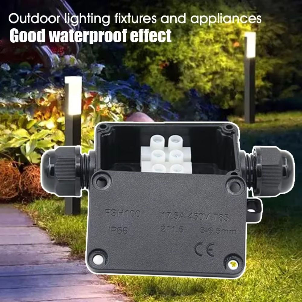 Outdoor Lighting Junction - Langlebige IP66 Anschlussdose 2-Wege 3-Wege Versiegelte