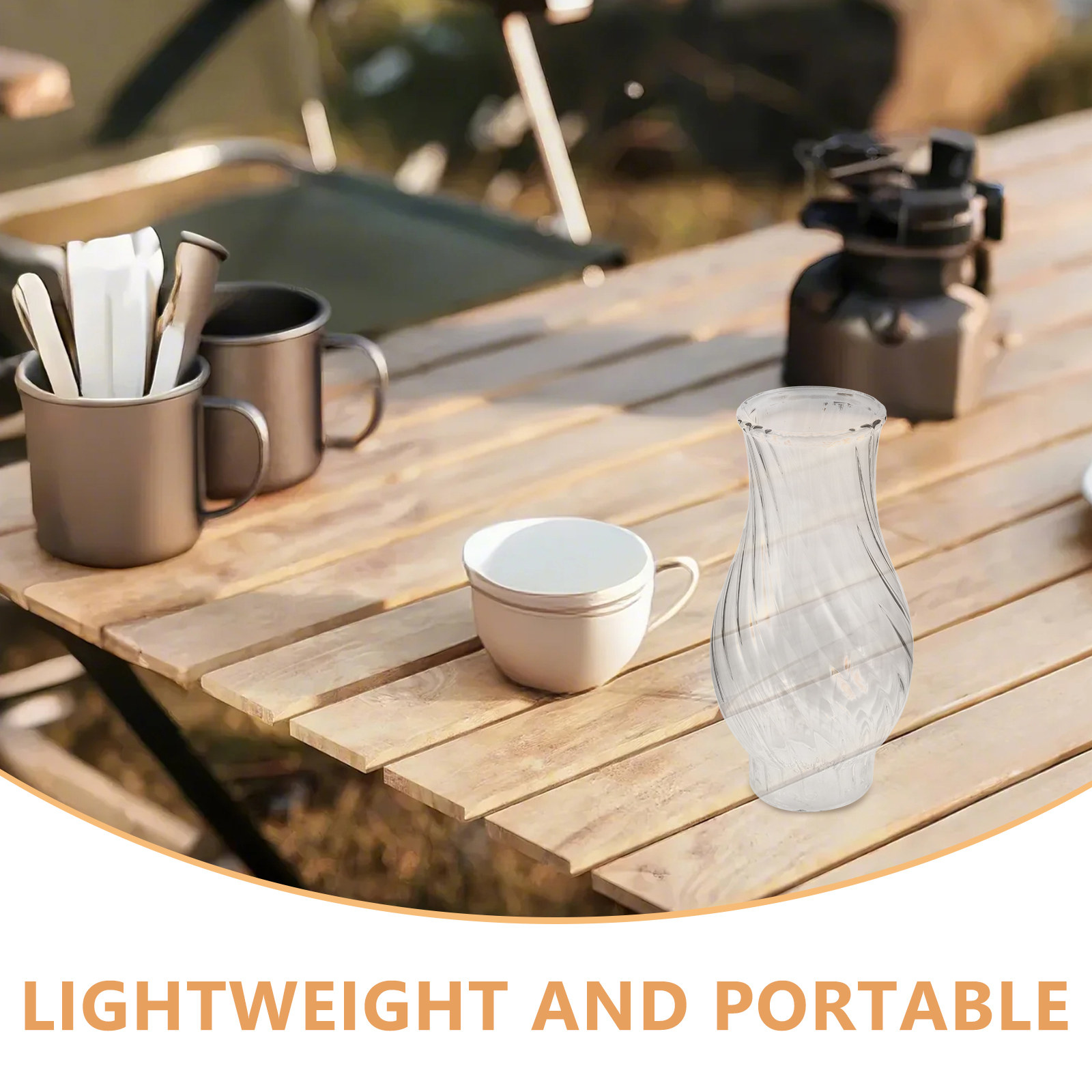 Outdoor-Gas-Campinglampenschir – Outdoor Lighting Glass Replacement Bewertung und Preis