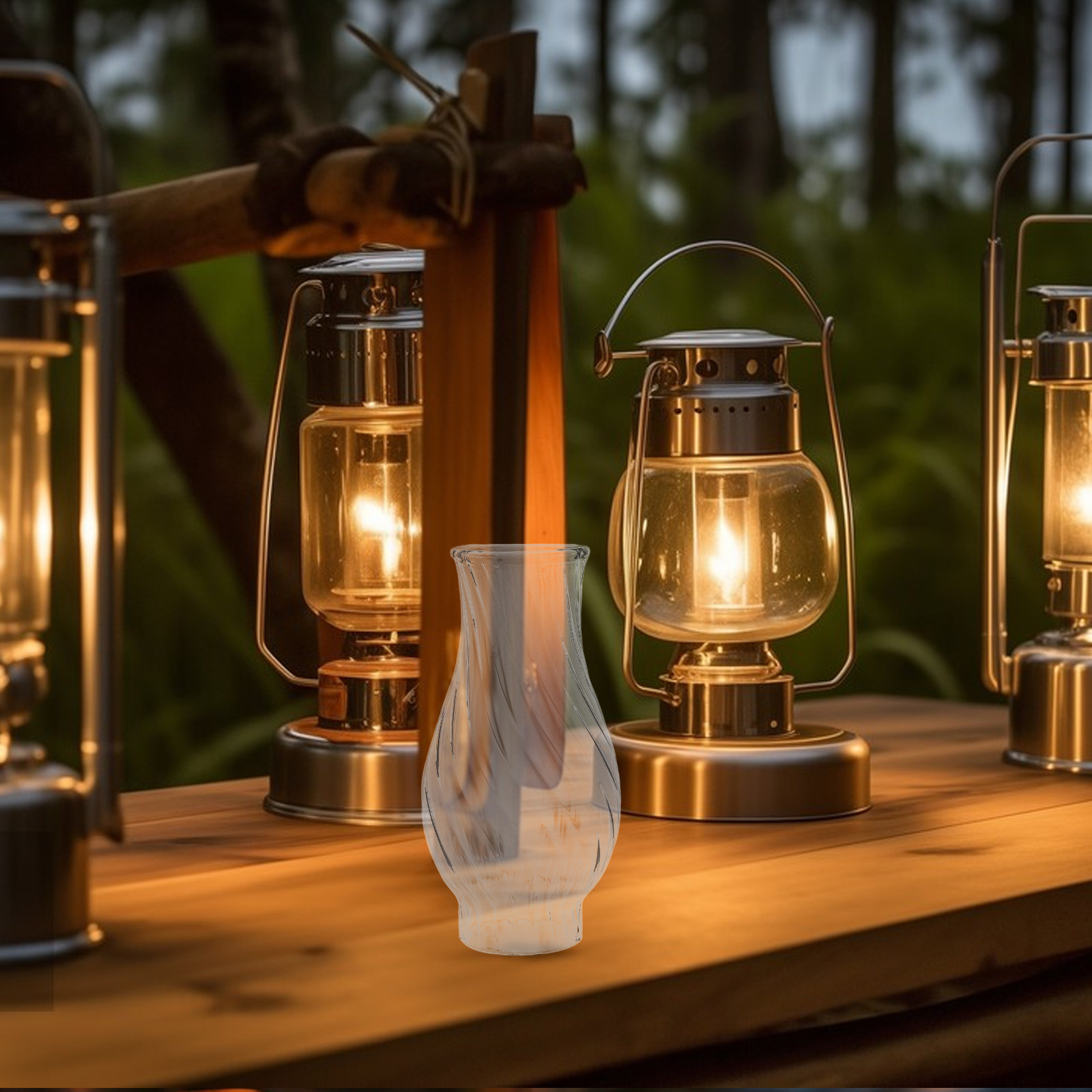 Outdoor-Gas-Campinglampenschir – Outdoor Lighting Glass Replacement Bewertung und Preis