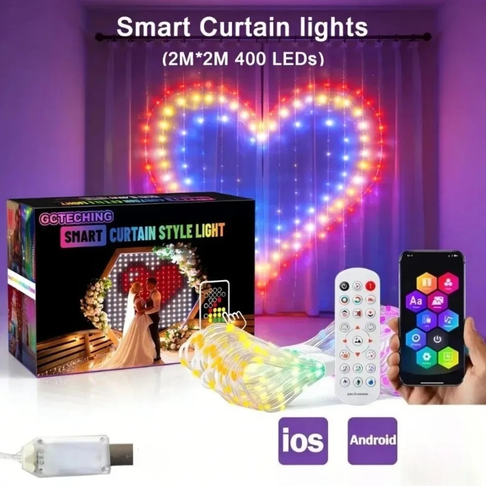 Outdoor LED Pixel Vorhanglicht – Outdoor Lighting For Christmas Bewertung und Preis