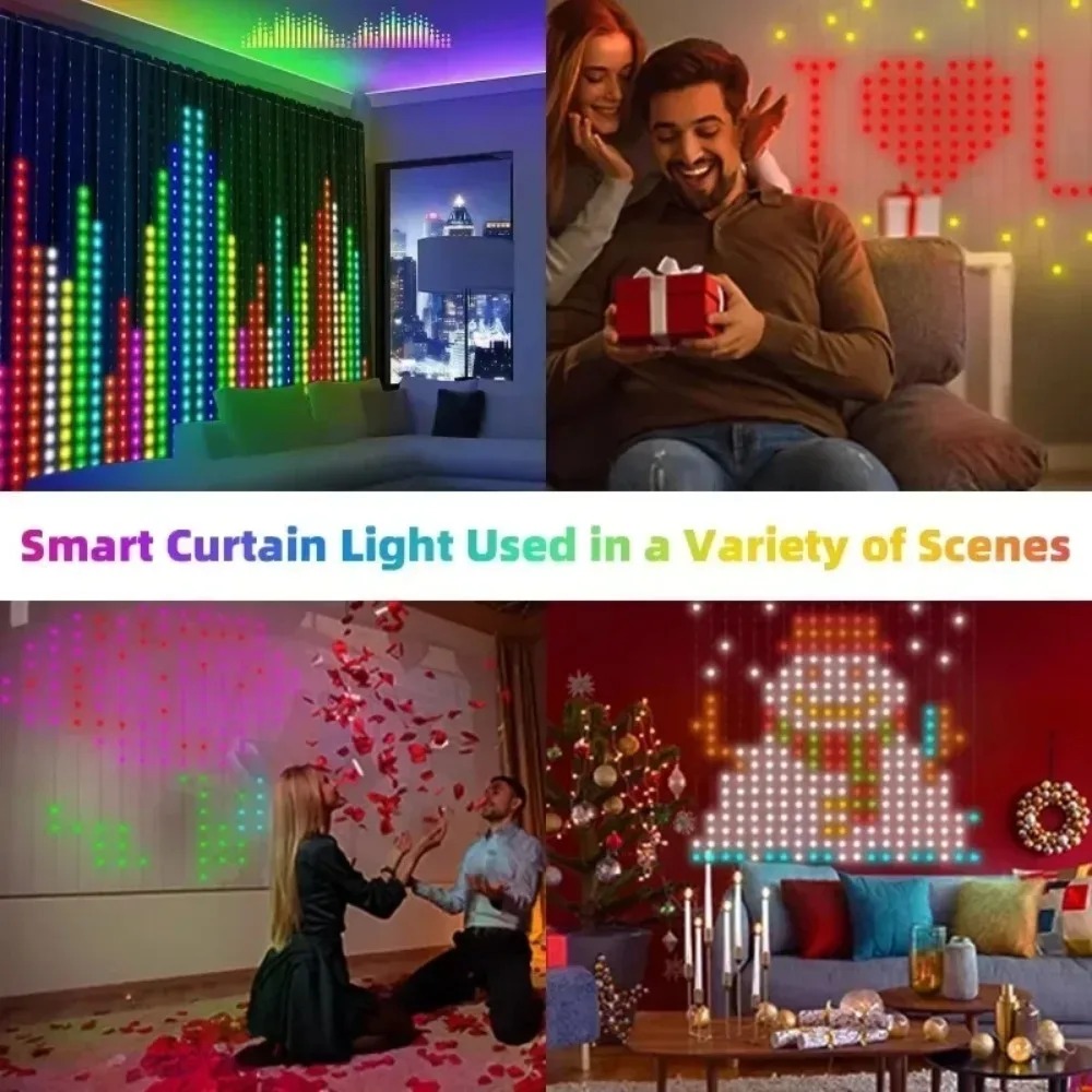 Outdoor LED Pixel Vorhanglicht – Outdoor Lighting For Christmas Bewertung und Preis