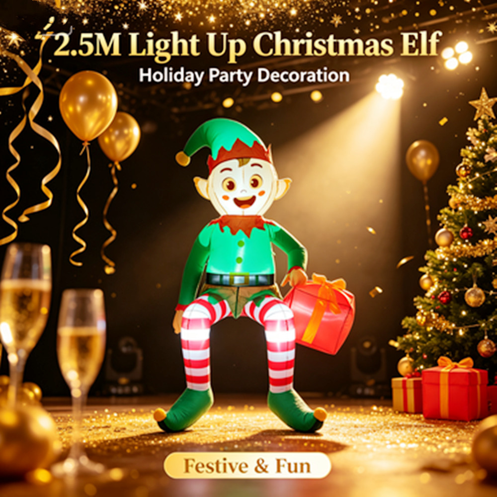2,5 m aufblasbarer Weihnachtse – Outdoor Lighting Box Bewertung und Preis