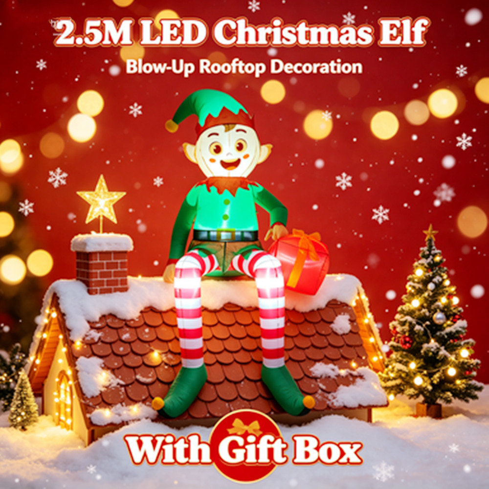 2,5 m aufblasbarer Weihnachtse – Outdoor Lighting Box Bewertung und Preis