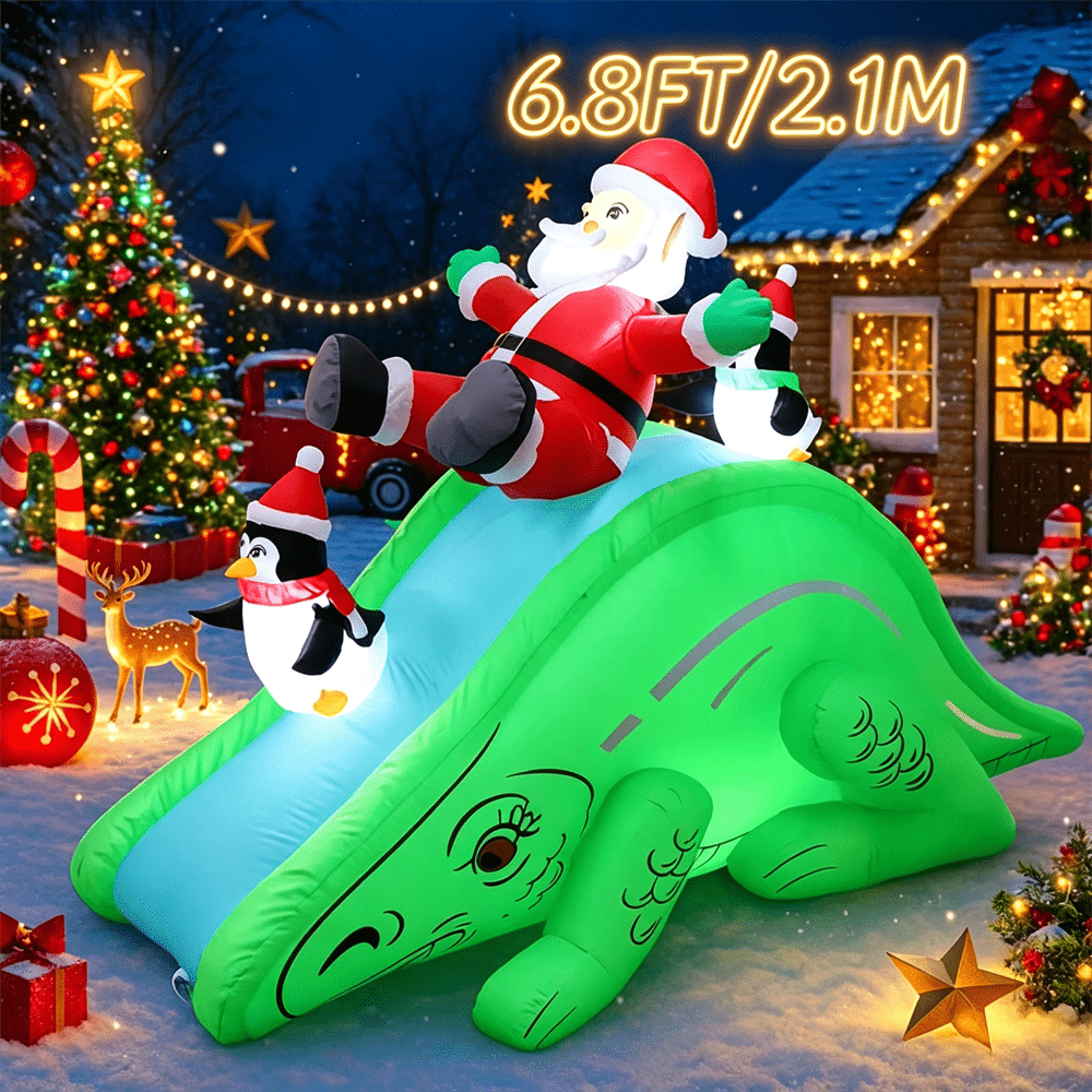 6,8 Fuß großes aufblasbares We – Outdoor Lighting For Christmas Bewertung und Preis