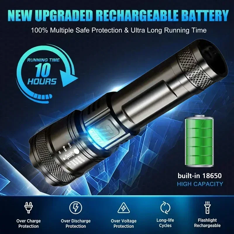 Superhelle LED-Taschenlampe, w – Outdoor Lighting Waterproof Bewertung und Preis