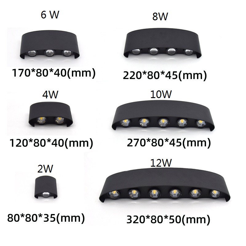 2W 4W 6W 8W 10W 12W LED-Wandle – Outdoor Lighting Lux Bewertung und Preis
