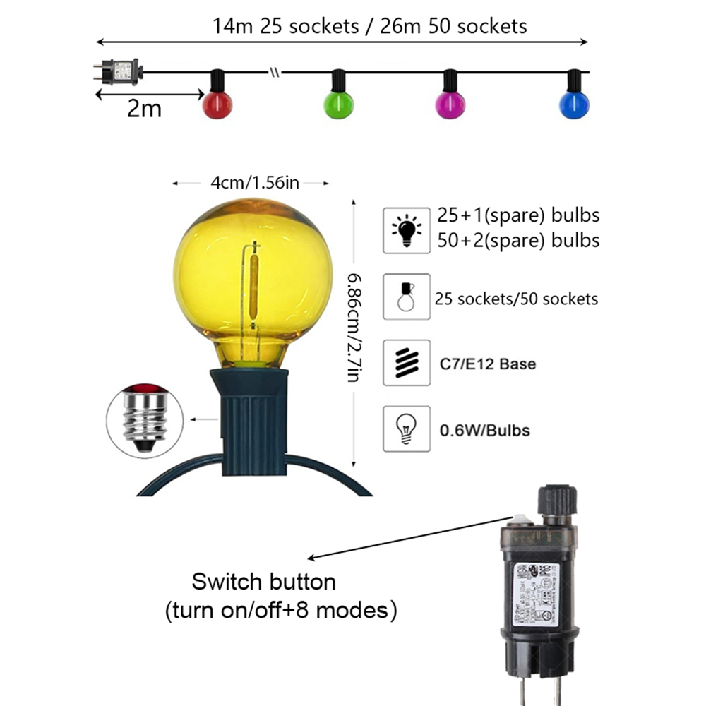 26M Festoon G40 LED Globus-Lic – Outdoor Lighting Sconce Bewertung und Preis