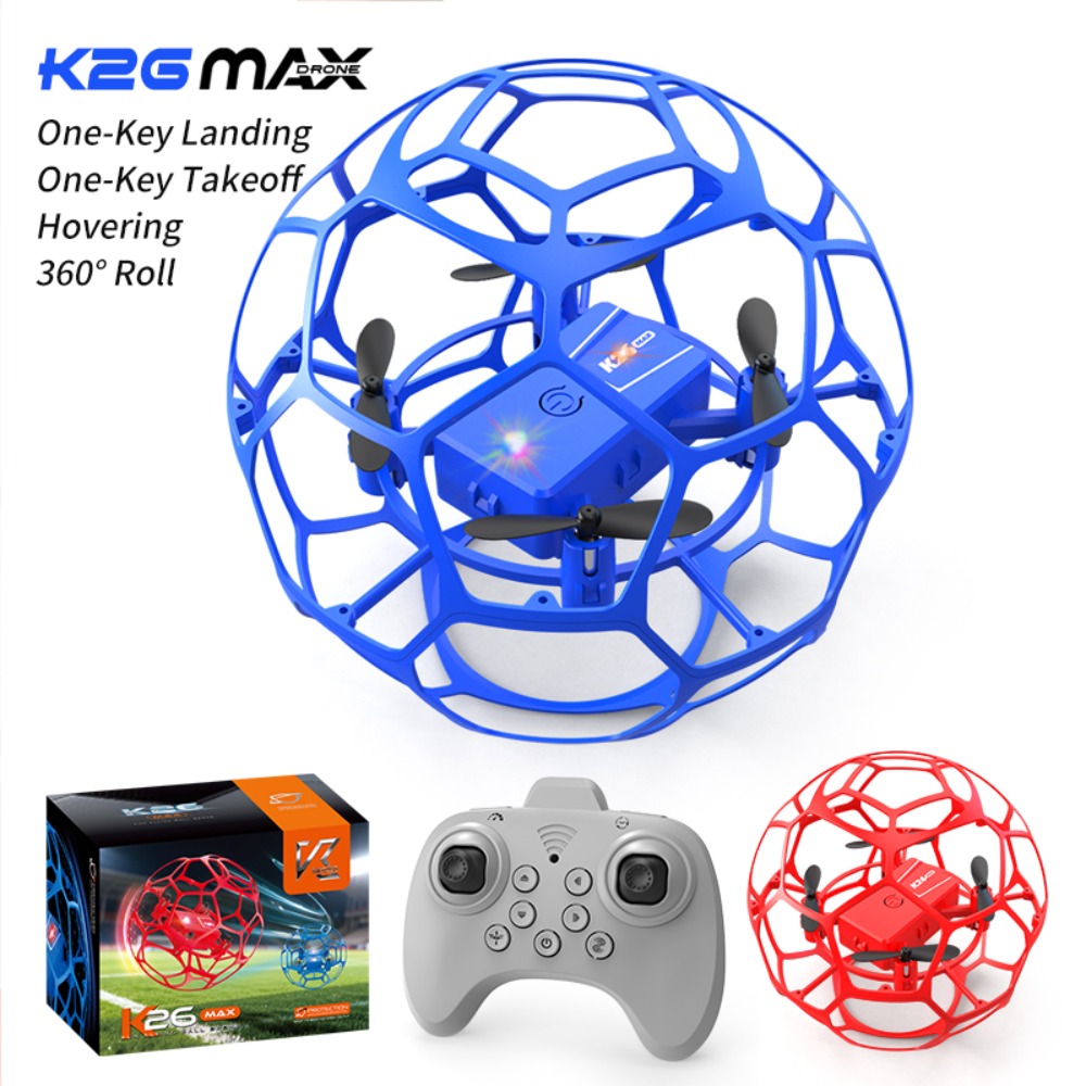 Fußballförmiger RC-Drohnen-Qua – Outdoor Lighting Box Bewertung und Preis