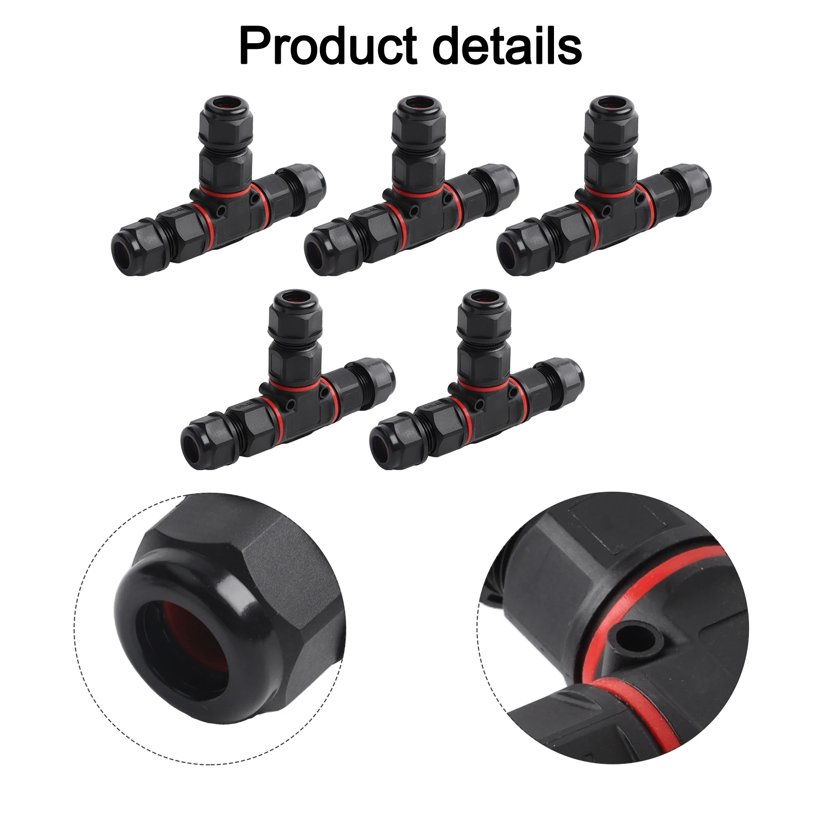 5 Stück IP68 Wasserdichter 3-P – Outdoor Lighting Junction Bewertung und Preis