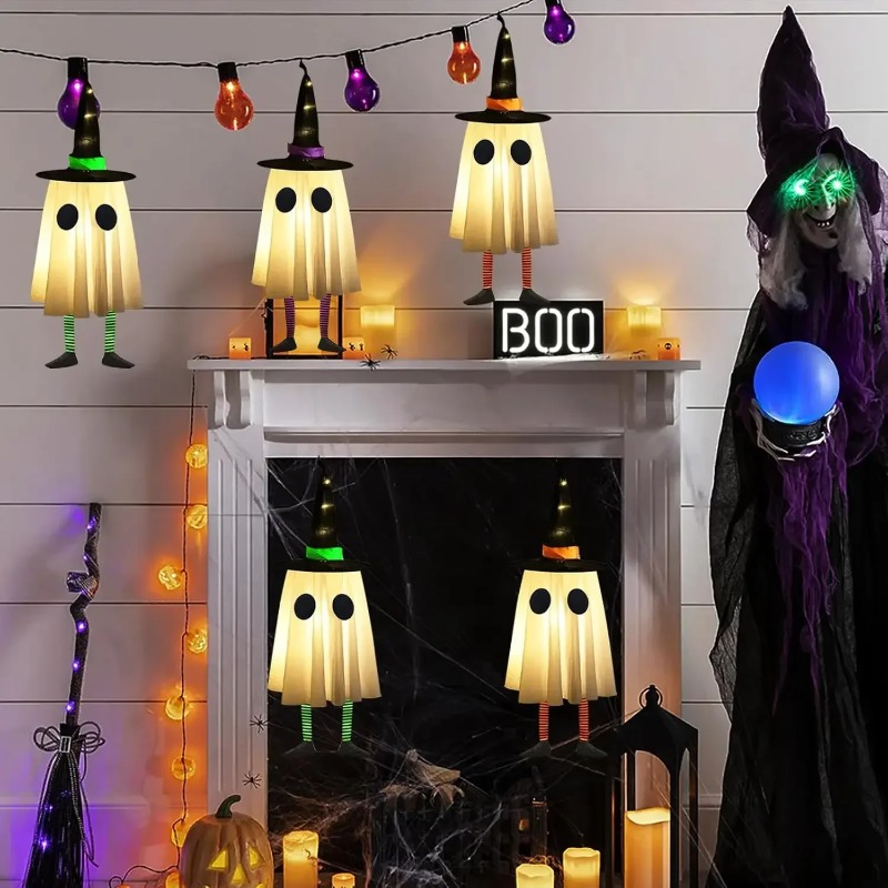 Halloween-Hängegeister-Dekorat – Outdoor Lighting Halloween Bewertung und Preis