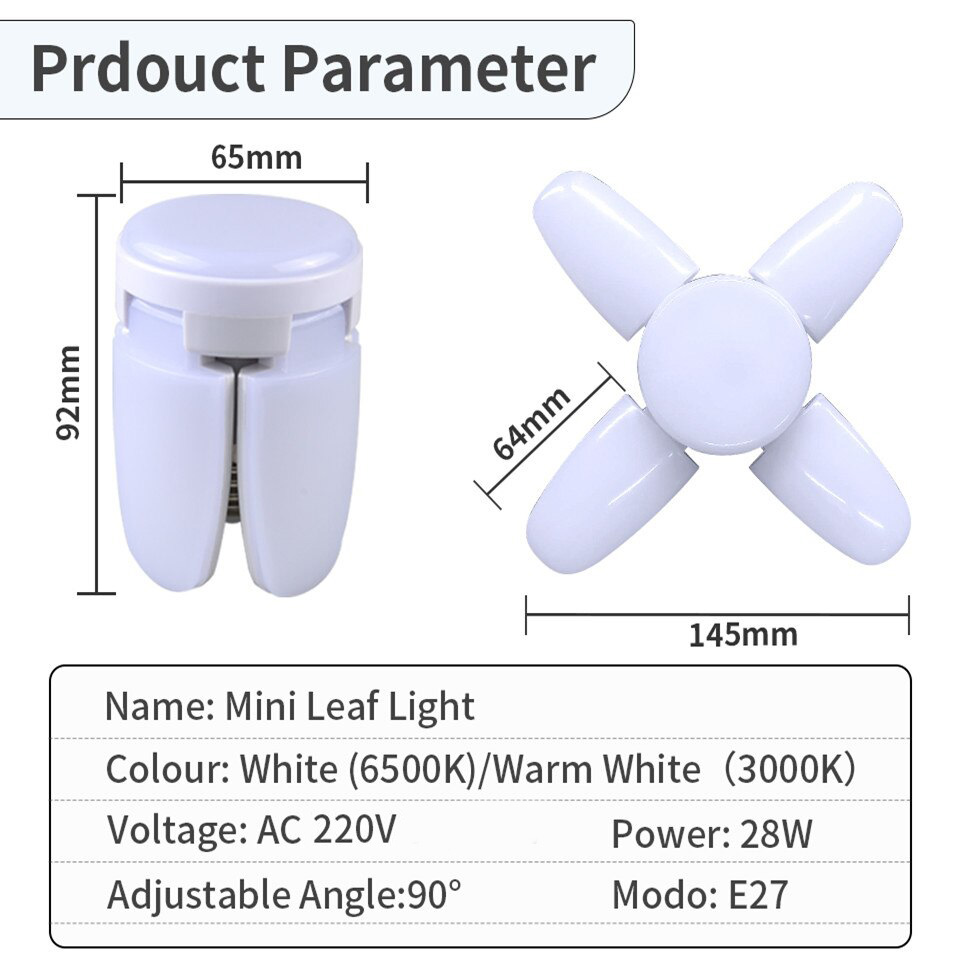 E27 faltbare LED-Glühbirne in  – Outdoor Lighting Warehouse Bewertung und Preis