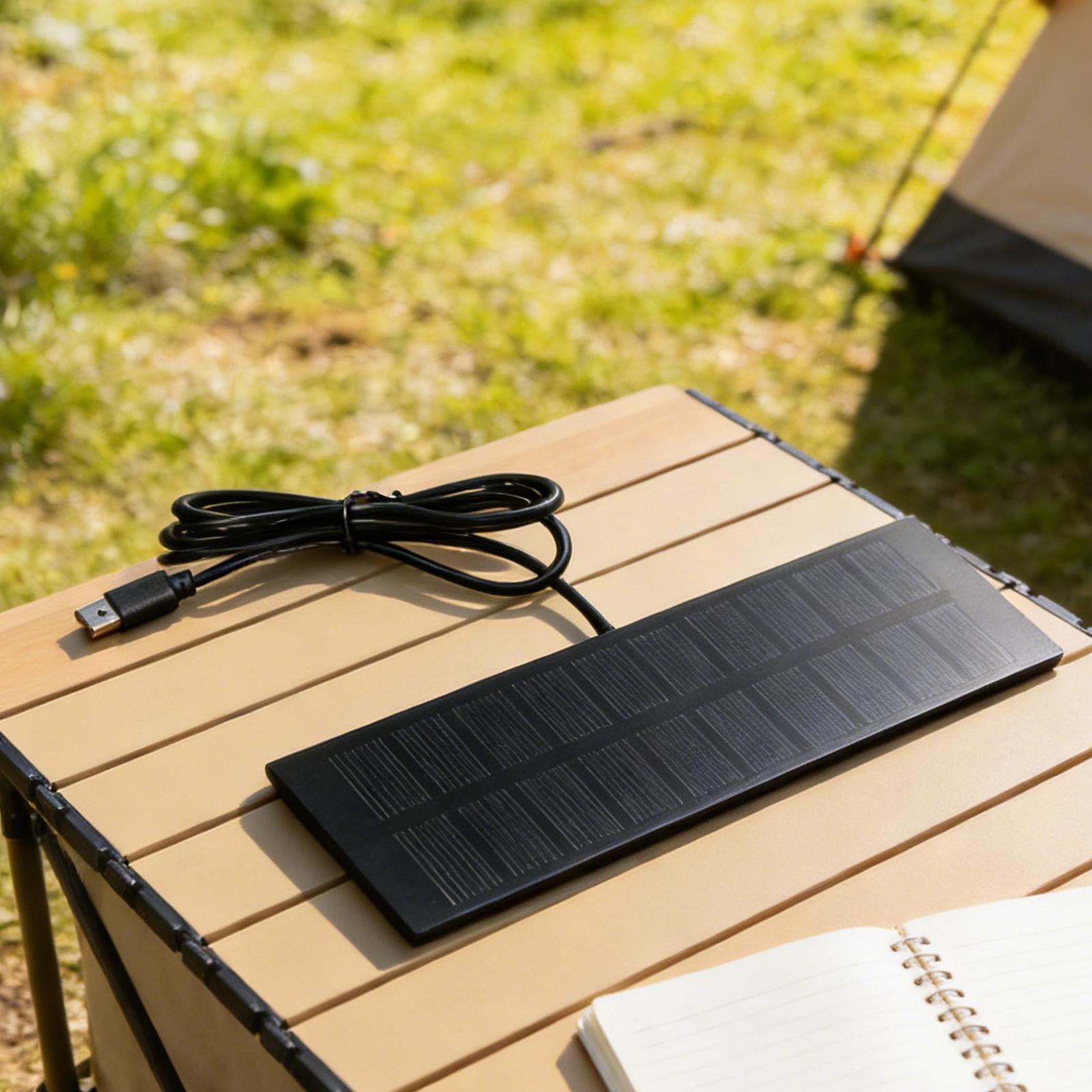 5W 5V Tragbares Solarpanel USB – Outdoor Lighting Solar Panel Bewertung und Preis