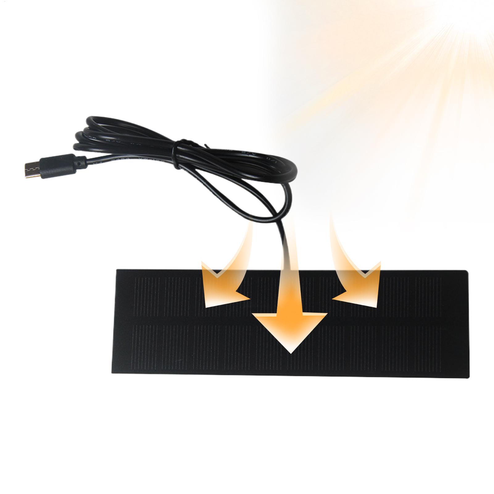 5W 5V Tragbares Solarpanel USB – Outdoor Lighting Solar Panel Bewertung und Preis