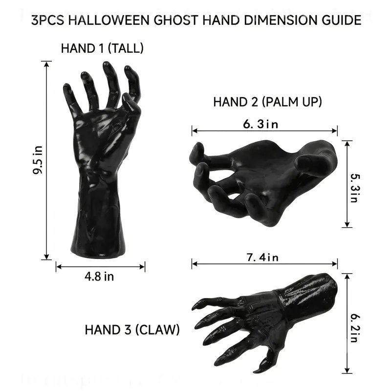 3 Stück Halloween-Wanddekorati – Outdoor Lighting Halloween Bewertung und Preis