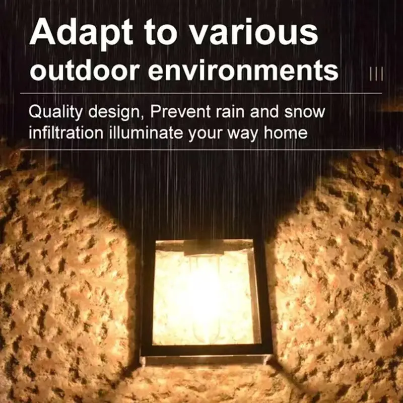 Solare Außenwandleuchte mit Be – Outdoor Lighting Solar Panel Bewertung und Preis