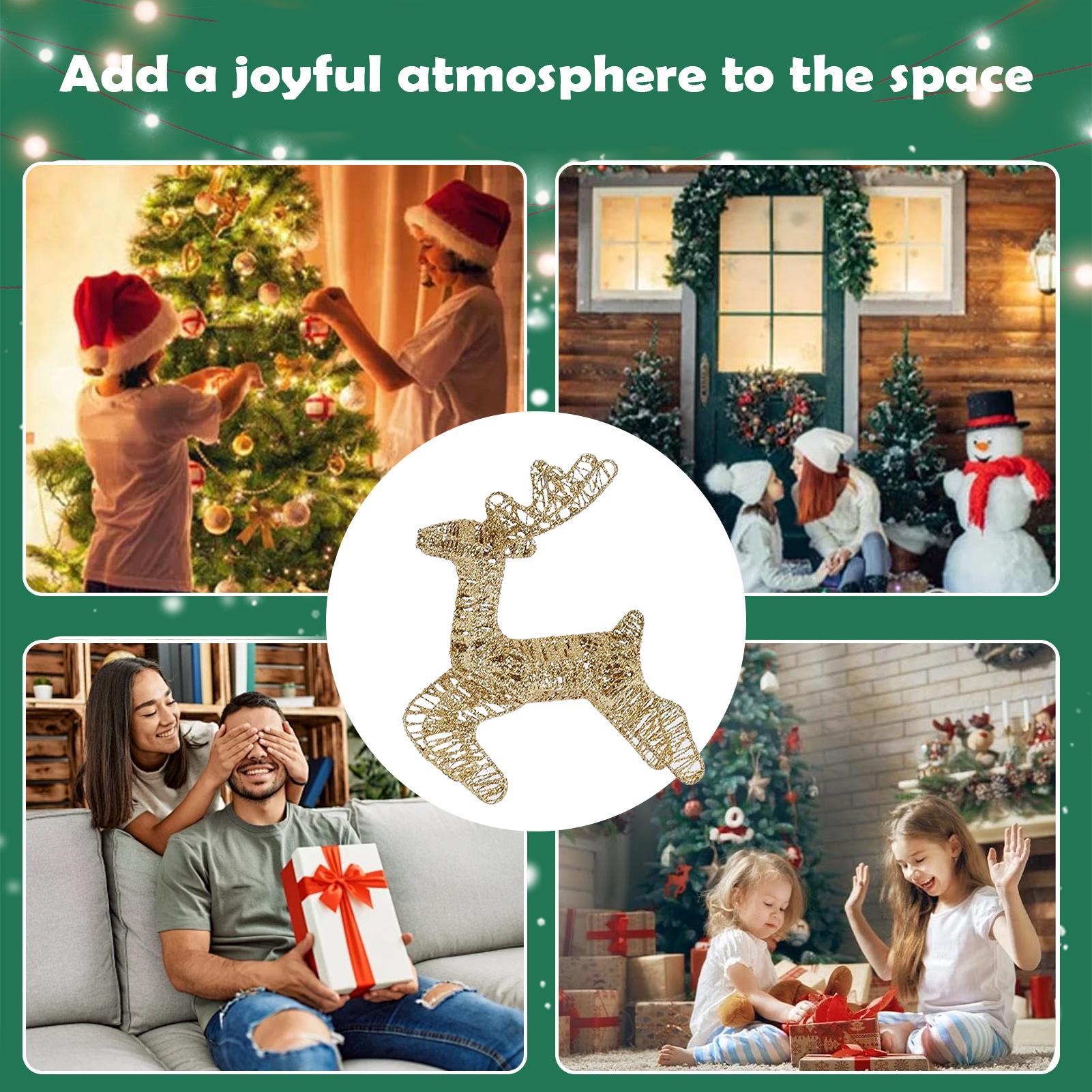 Weihnachtsbeleuchteter Rentier – Outdoor Lighting Front Yard Bewertung und Preis