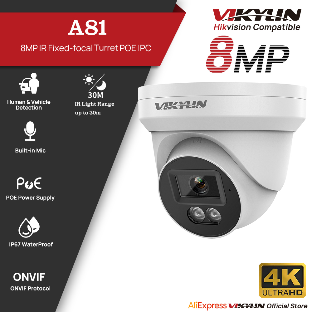 VIKYLIN 8MP HD IP-Sicherheitsk – Outdoor Lighting Mains Powered Bewertung und Preis