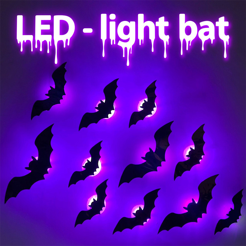 Halloween 3D Stereo LED-Blitzl – Outdoor Lighting Halloween Bewertung und Preis