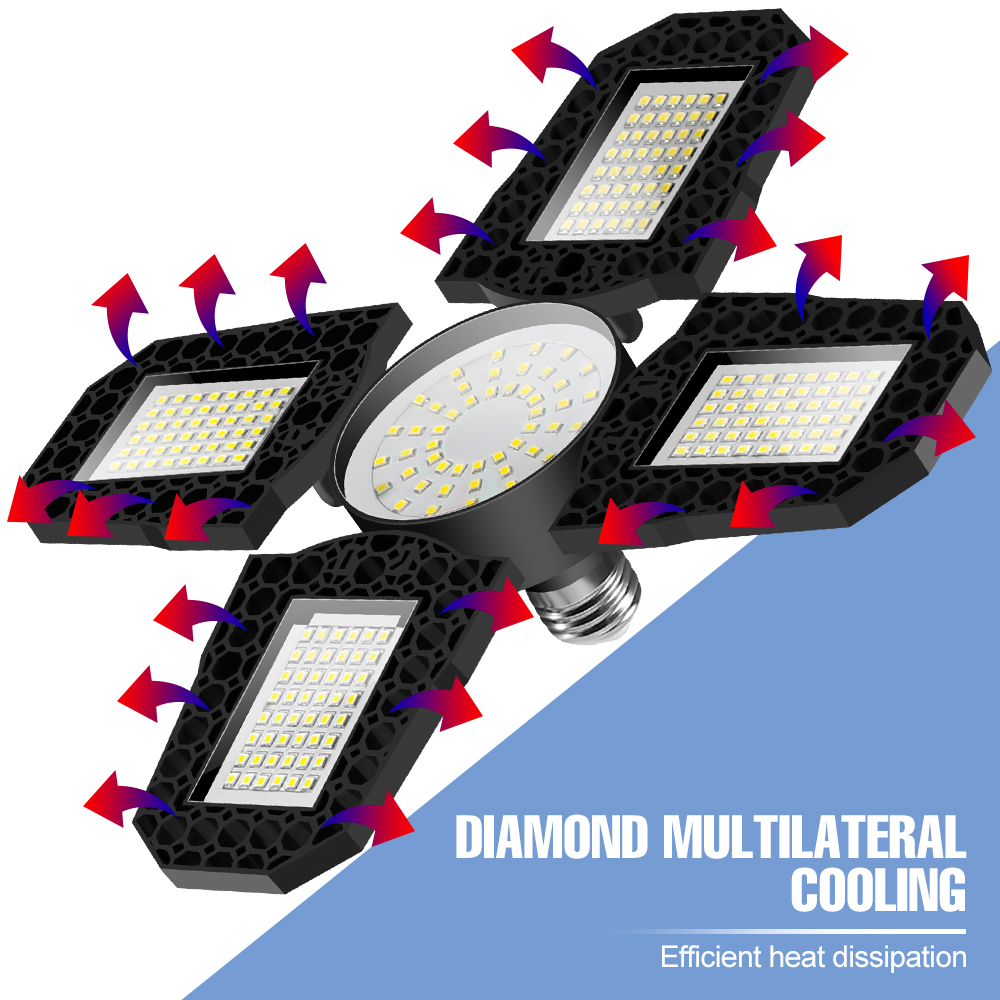 200W E27/E26 LED Garage Lichte – Outdoor Lighting Warehouse Bewertung und Preis
