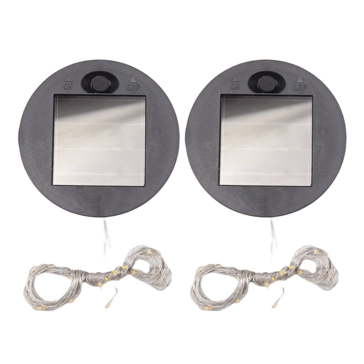 (ABAB) 2 Stück Solar-Licht-Ers – Outdoor Lighting Solar Panel Bewertung und Preis