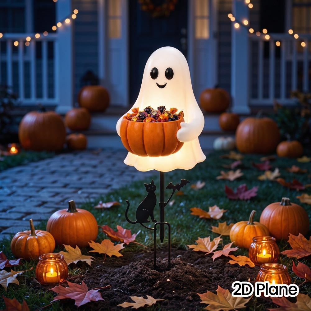 2026 Halloween Geister-Kürbis- – Outdoor Lighting Yard Stakes Bewertung und Preis