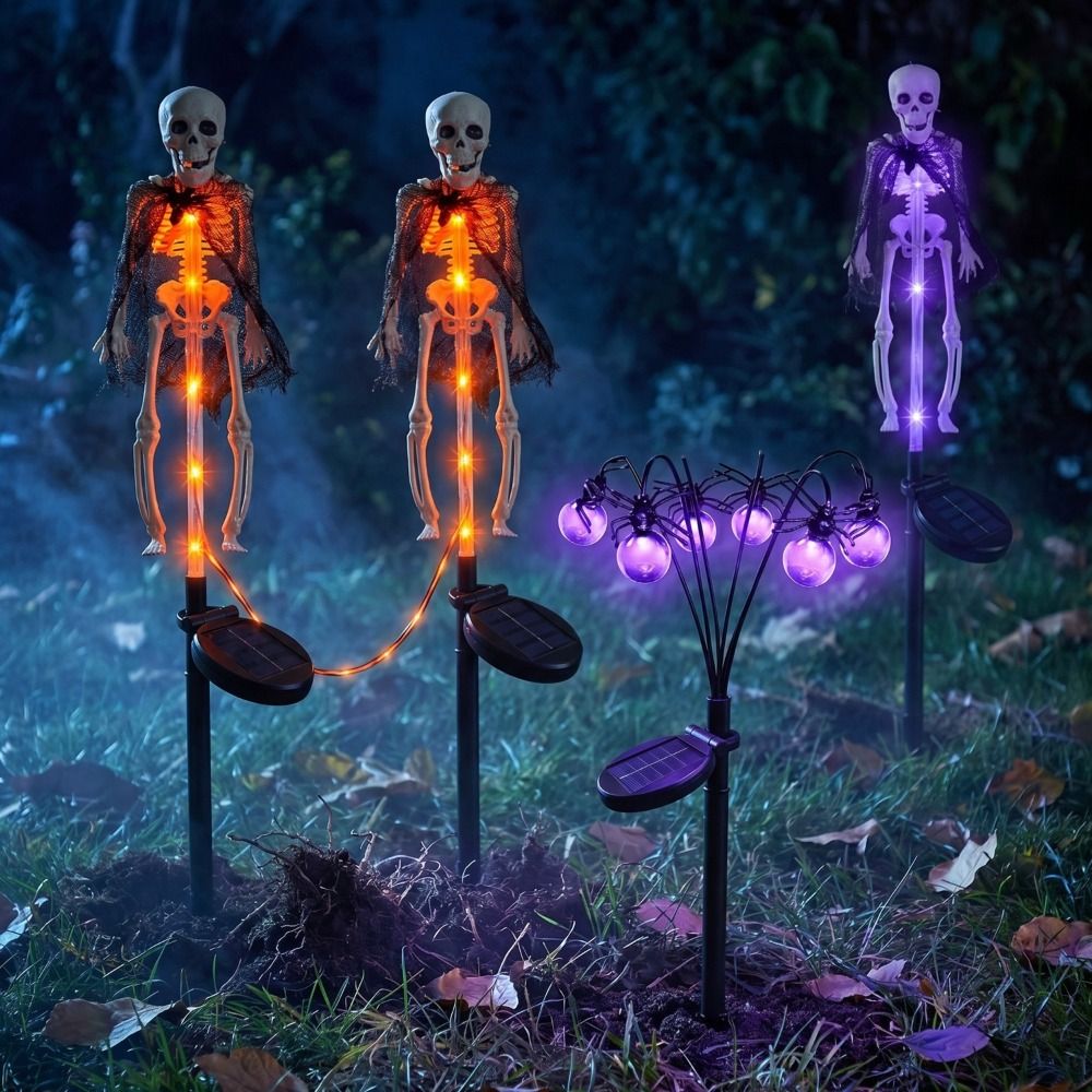 Geister-Lila-Licht, Halloween- – Outdoor Lighting Front Yard Bewertung und Preis