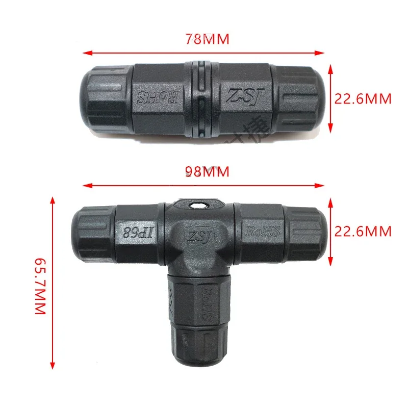 Wasserdichter 2P 3P 4 5 Pin St – Outdoor Lighting Joint Box Bewertung und Preis
