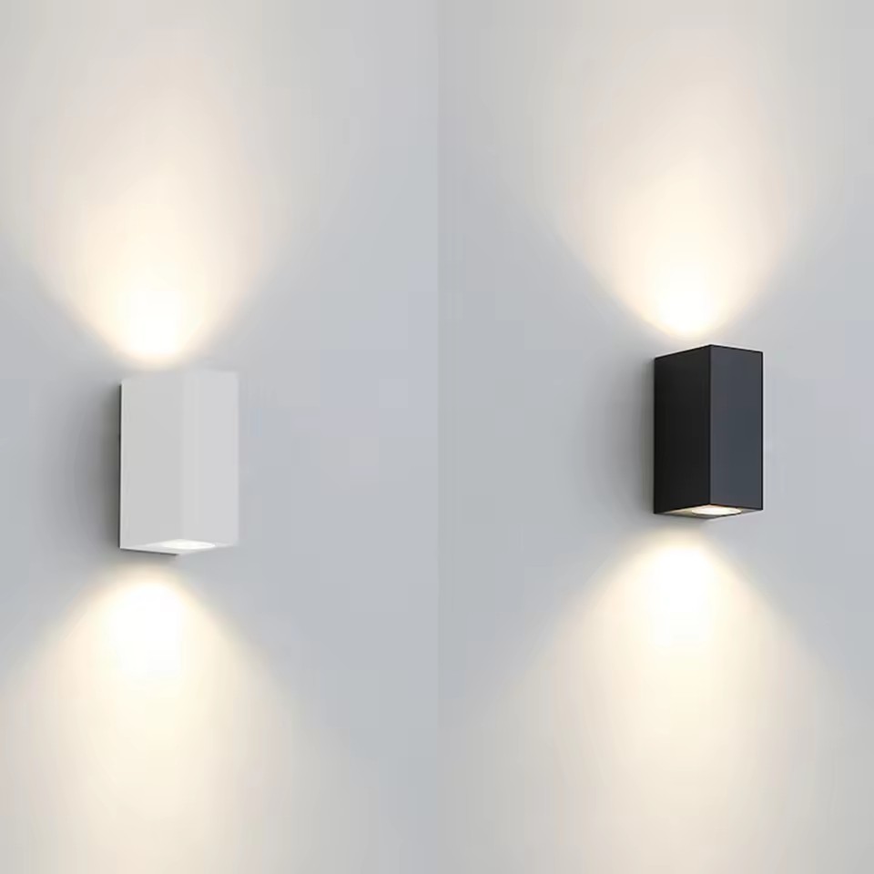 Schwarz/weiße Aluminium-Wandle – Outdoor Lighting Lux Bewertung und Preis