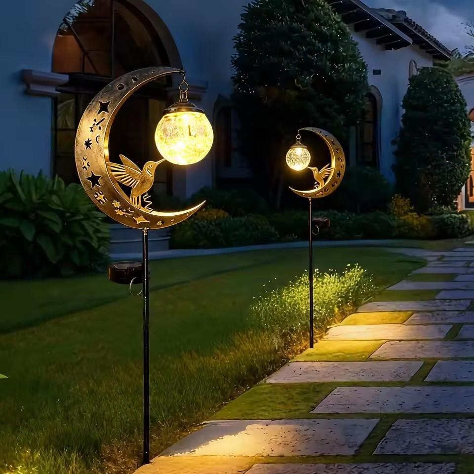 Solar-Rasenleuchte, Eisen-Koli – Outdoor Lighting Yard Stakes Bewertung und Preis